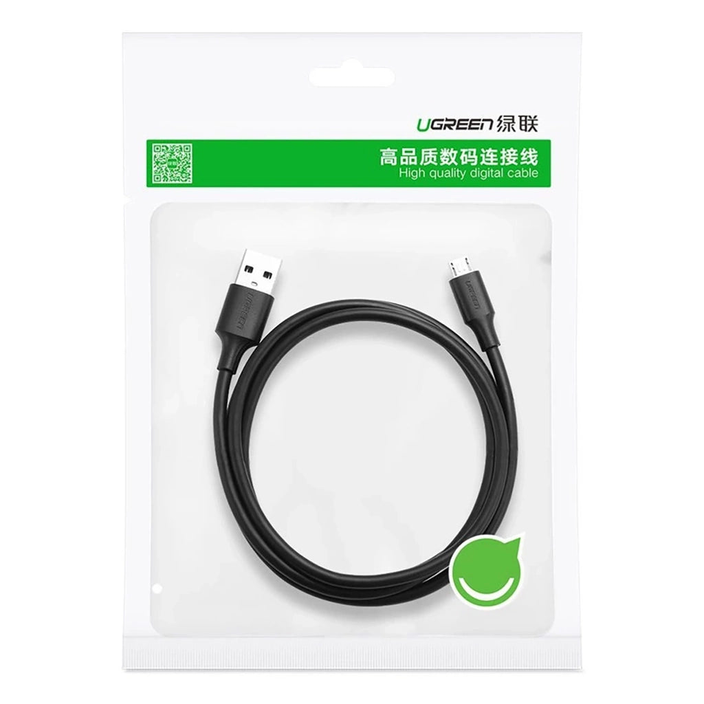 UGREEN 0.5M USB-A 2.0 Male to Micro USB Cable Black