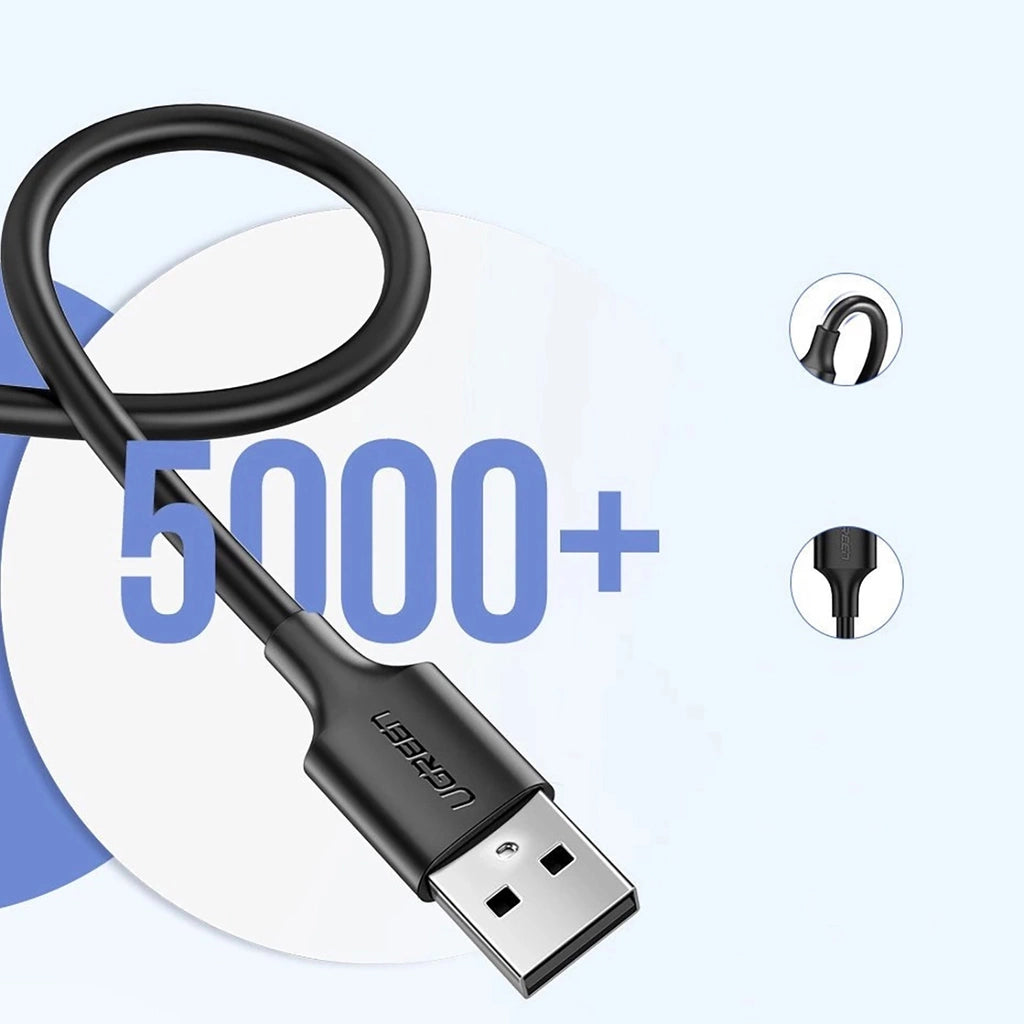 UGREEN 0.5M USB-A 2.0 Male to Micro USB Cable Black