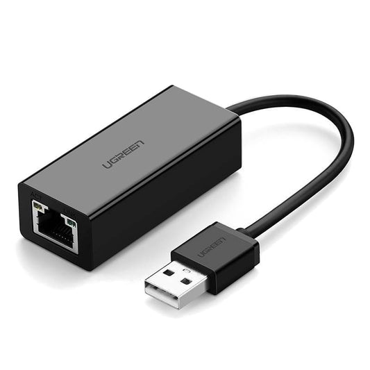 UGREEN USB Ethernet Adapter USB Data Cable Black