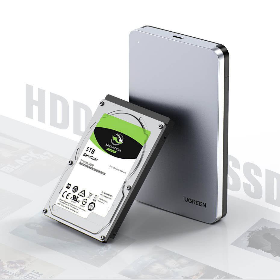 UGREEN 2.5-Inch SATA External Hard Drive Enclosure