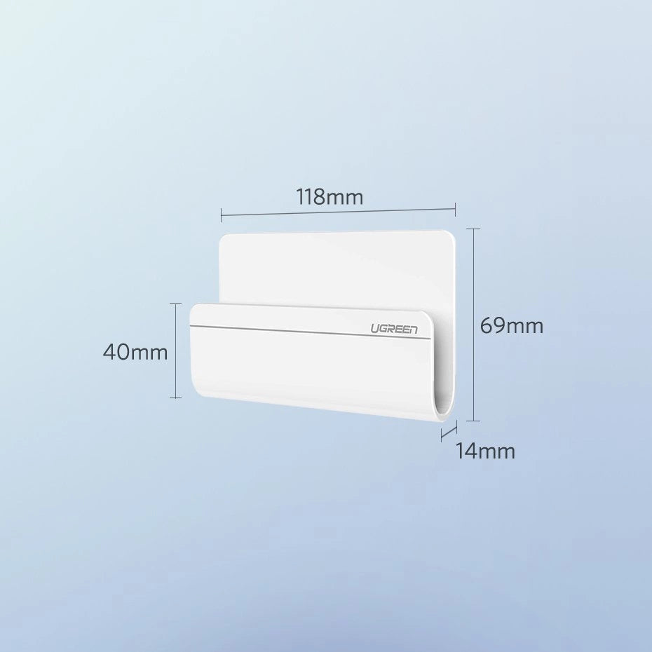 UGREEN Wall Mounted Phone Holder White