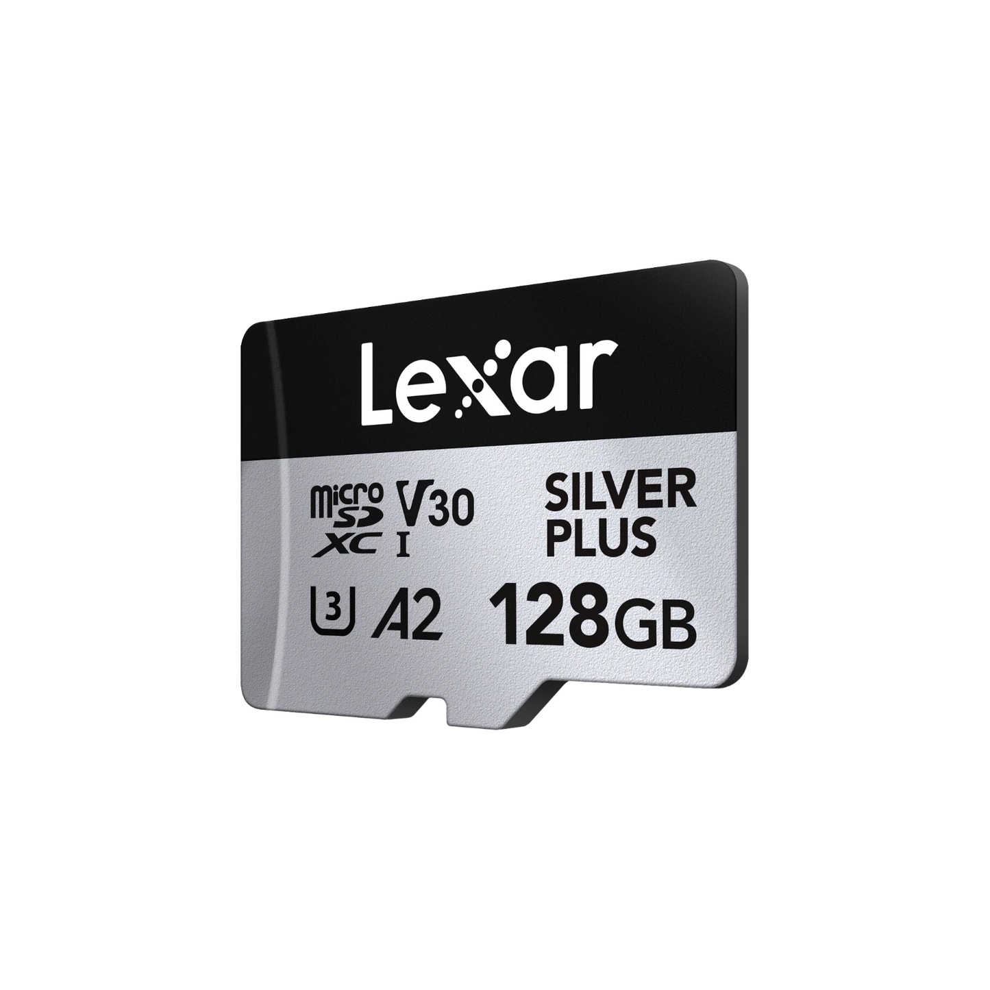 Lexar Professional Silver Plus V30 MicroSDXC UHS-I Card 128GB