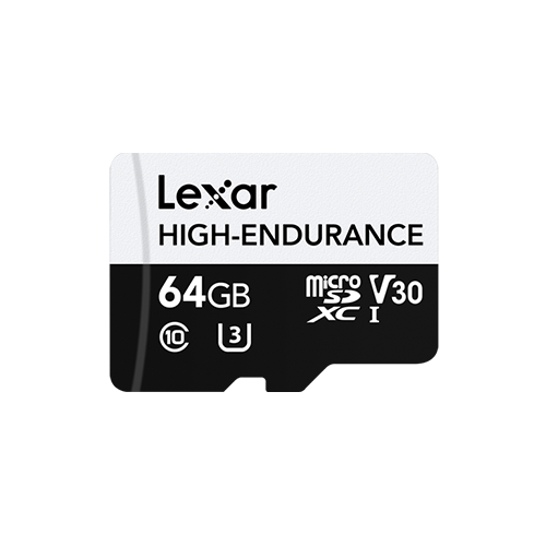 Lexar High-Endurance microSDXC UHS-I Card 64 GB