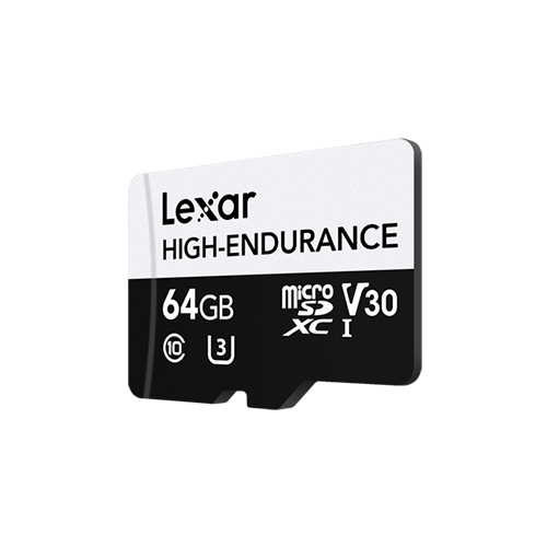 Lexar High-Endurance microSDXC UHS-I Card 64 GB