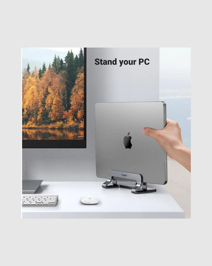 UGREEN Aluminium Vertical Laptop Stand Black