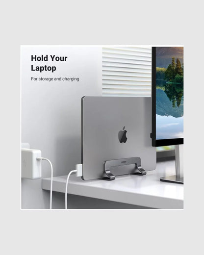 UGREEN Aluminium Vertical Laptop Stand Black