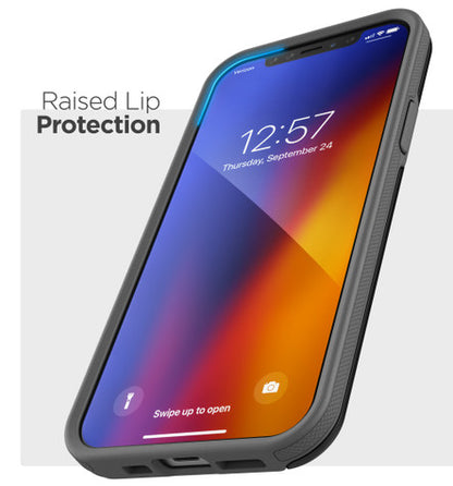 Encased Phantom Wallet Case iPhone 12 Pro Max - Black