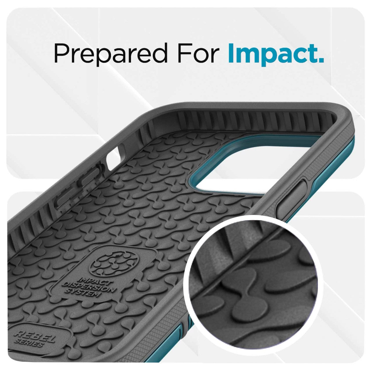 Encased Rebel Case iPhone 13 Pro Max - Blue