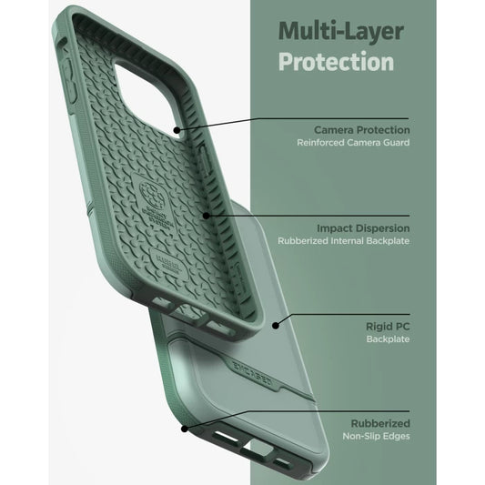 Encased Rebel Case with Screen Protector - Mint