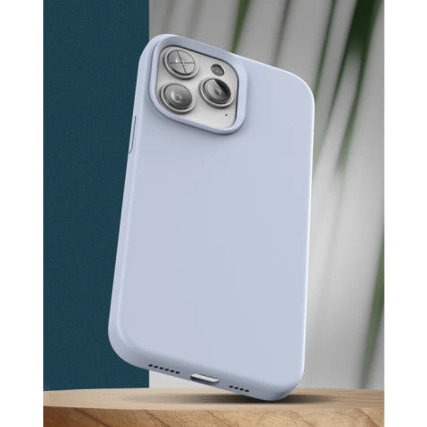 Encased Silicone Case iPhone 14 Pro with Neck and Wrist Strap - Lavender