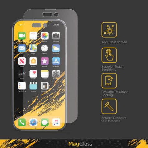 Encased Matte Screen Protector iPhone 15 - Clear