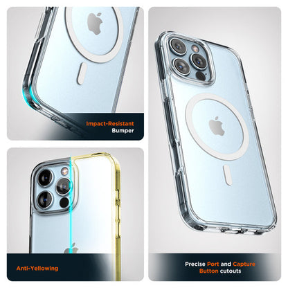 Encased MagSafe Clear Case iPhone 16 Pro with Clear Grip - Clear