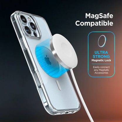 Encased MagSafe Clear Case iPhone 16 Pro with Clear Grip - Clear