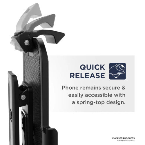 Encased OtterBox Belt Clip Holster for OtterBox Commuter Samsung Galaxy S8 (case not included)