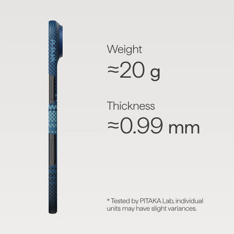 Pitaka Ultra-Slim Case iPhone 17 Air - Moonrise