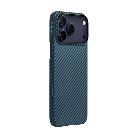 Pitaka Ultra-Slim Case iPhone 17 Pro - Black/Blue