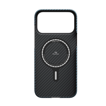 Pitaka Ultra-Slim Case iPhone 17 Pro - Black/Blue
