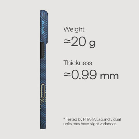Pitaka Ultra-Slim Case iPhone 17 Pro - Milky Way Galaxy