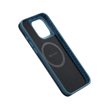 Pitaka MagEZ Pro Case 4 iPhone 15 Pro Max - Black/Blue