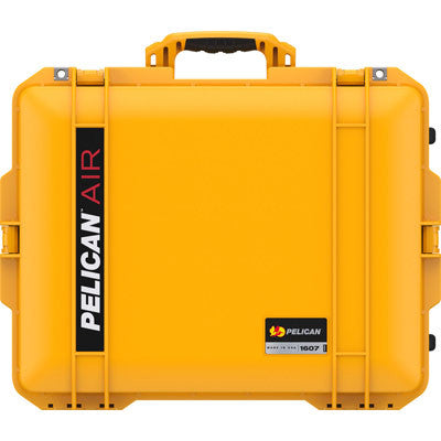 Pelican 1607 Air Case with Foam - Yellow
