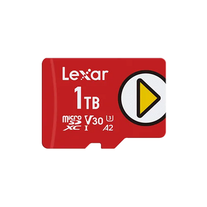 Lexar PLAY microSDXC UHS-I card 1 TB - Red