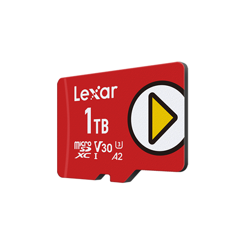 Lexar PLAY microSDXC UHS-I card 1 TB - Red