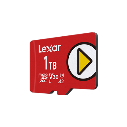 Lexar PLAY microSDXC UHS-I card 1 TB - Red