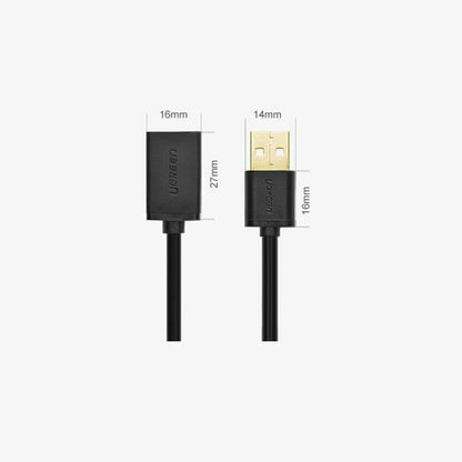 UGREEN 2M USB-A 2.0 Male to USB-A Female Extension Cable