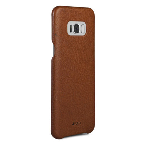 Vaja Grip Leather Case Samsung Galaxy S8 - Bridge Saddle Tan