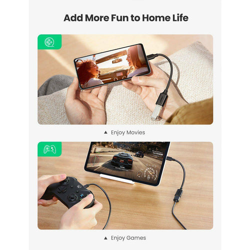 UGREEN 15cm USB-C to USB-A Female OTG Cable