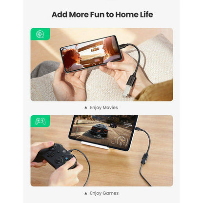UGREEN 15cm USB-C to USB-A Female OTG Cable