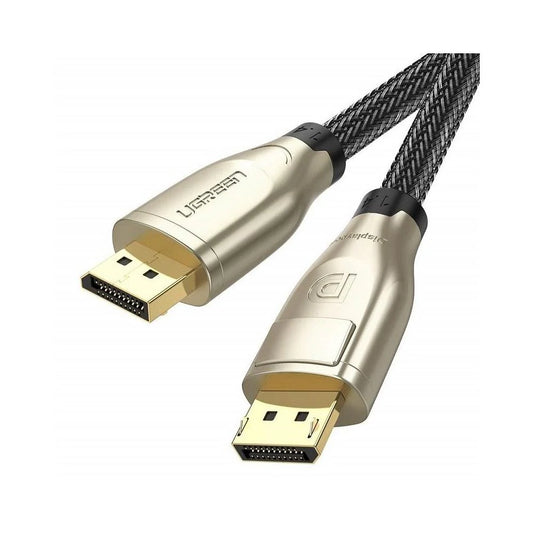 UGREEN 1.4 DP M/M Round Cable Zinc Alloy Shell 2m Black