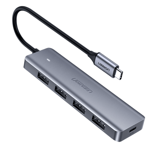 UGREEN 4 Ports USB C Hub Silver