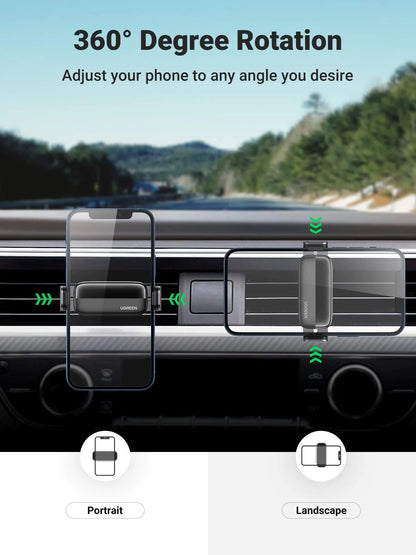 UGREEN Vehicle Air Vent Phone Holder Black