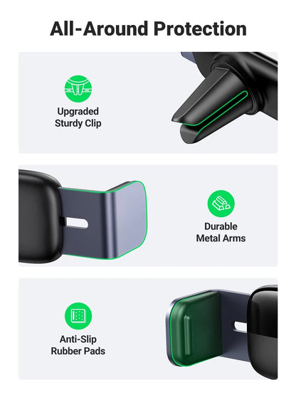 UGREEN Vehicle Air Vent Phone Holder Black