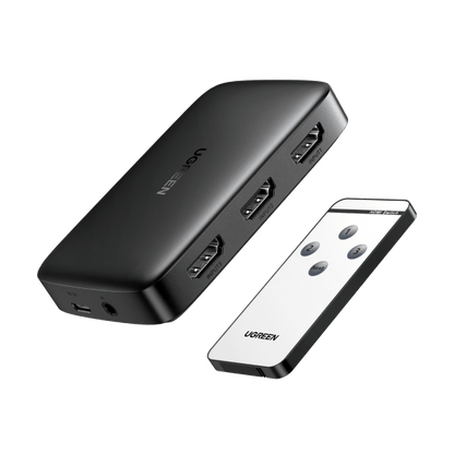 UGREEN 3-in-1 HDMI Switch 3 In 1 Out HDMI 2.1 Switcher Black
