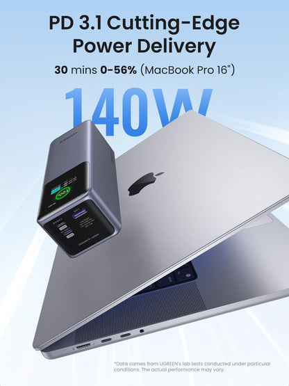 UGREEN Nexode Power Bank 25000mAh 200W with Display Silver