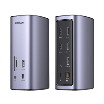 UGREEN Revodok Pro 312 12-in-1 4k HDMI Universal Silver