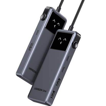 UGREEN Uno 6-in-1 USB-C Hub with Single 4K HDMI Silver