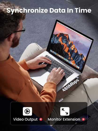 UGREEN 1M USB-C to USB-C Cable 60W PD