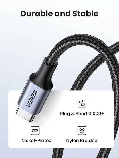 UGREEN 1M USB-C to USB-C Cable 60W PD