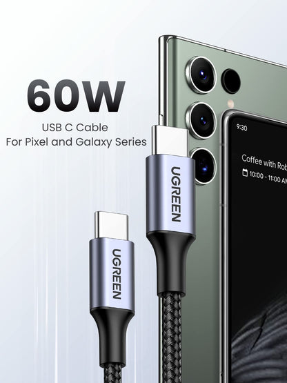 UGREEN 1M USB-C to USB-C Cable 60W PD